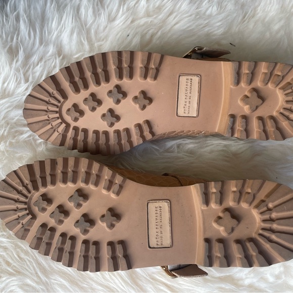 Freda Salvador Quince Resort
Lug Sole Loafers with Mary Jane buckle
Size 8.5 - Picture 11 of 16